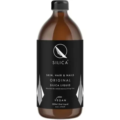 Qsilica Skin Hair & Nails Original Silica Liquid 500ml • $42