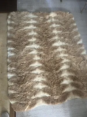 Vintage Vicuna Fur Blanket • $2750