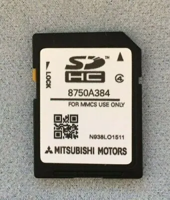 MITSUBISHI MMCS SD Card Map Navi Sat Map 2022 -2023 Europe 8750A384 Latest • $55.84