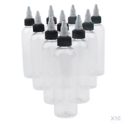 £66.86 • Buy 100 Pcs Empty Squeeze Bottles With Twist   Nozzle Tip Liquid Glue Bottle 120ml