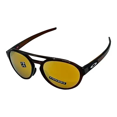 Oakley Forager Polished Rootbeer Prizm 24K Gold Polarized Lens Sunglasses • $95