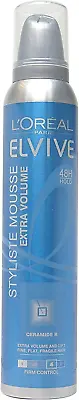£5.01 • Buy L'Oreal Elvive Stylise Extra Volume Firm Styling Mousse 200ml
