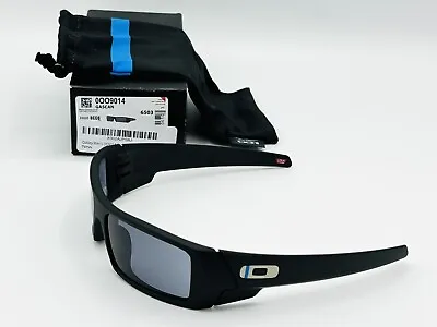 New Oakley Gascan Sunglasses Thin Blue Line First Responders Matte Black W/ Grey • $98.09