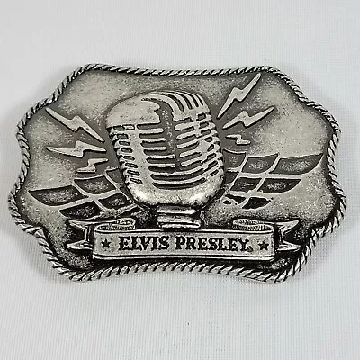 Elvis Presley Microphone Belt Buckle • $19.99
