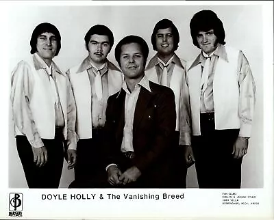Original Photo Barnaby Records DOYLE HOLLY & The Vanishing Breed 8x10 • $25