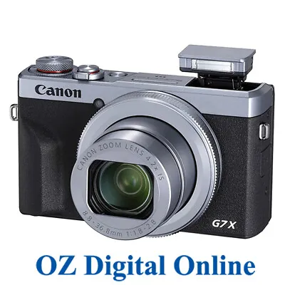 NEW Canon PowerShot G7X G7 X Mark III 20MP 24-100mm 4.2x 4K Mk 3 Wifi 1 Yr AuWty • $1769