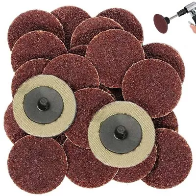 100 Sanding Discs Die Grinder 2  Roll Lock Surface Conditioning Roloc Abrasives • $23.24