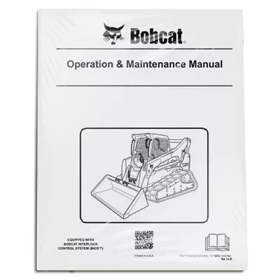 Bobcat S205 Skid Steer Operation & Maintenance Manual Operator/Owners 2 #6904136 • $49.33