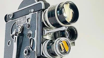 Bolex Reflex 16mm Camera H16/ Fully Working • $1499