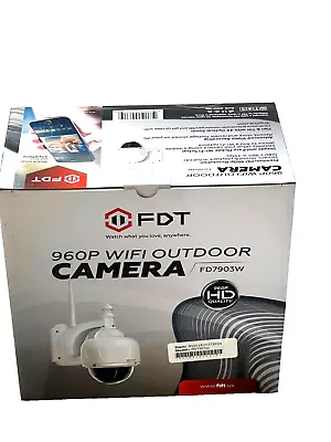 FDT Outdoor PTZ (4X Optical Zoom) HD 1080P WiFi IP Camera (2.0 Megapixel) NEW. • $69.95