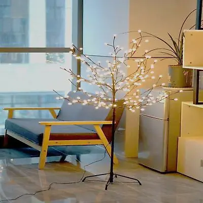 £32.95 • Buy Warm White  5FT Christmas LED Berry Tree Light Up 200 LED Blossom Tree Xmas