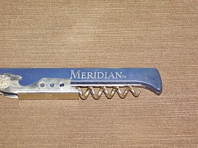 Vintage Kitchen Meridian Farm Maniago Italy Knife  Cork Screw Wine Bottle Opener • $47.19