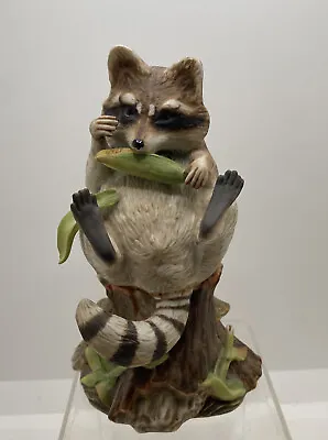MARURI USA  Raccoon By WD Gaither 1983 Limited Edition 046/ 1200 Porcelain • $75
