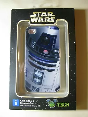 STAR WARS R2D2 IPhone 4S Clip Case And Screen Guard - NIB - Disney Parks D-Tech • $7.95