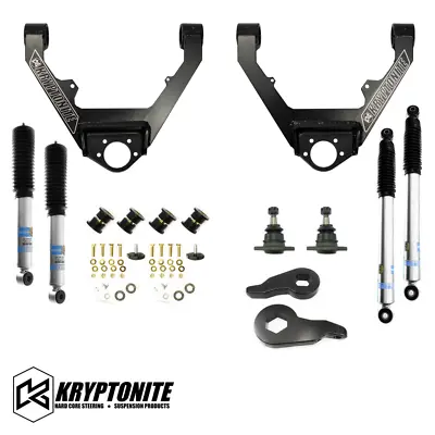 Kryptonite 2  Leveling Kit/Control Arms/Bilstein Shocks For 99-06 Chevy/GMC 1500 • $949.99