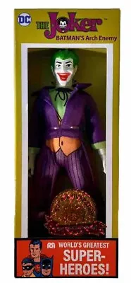 DC World's Greatest Super-Heroes THE JOKER 8  Figure MEGO 50th Anniversary *NEW* • $18