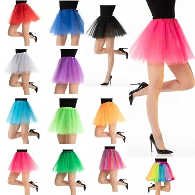 £4.99 • Buy Brand New Long Tutu's Dance Fancy Dress 40CM High Quality Halloween HIGH QUALITY