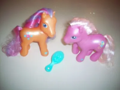 Hasbro My Little Pony 2002 Sew & So And Pinkie Pie With Brush • $14.99