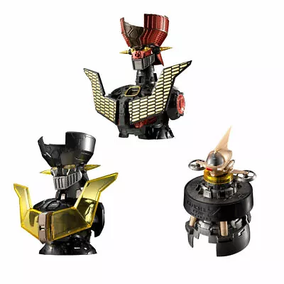 Mazinger Z Integrate Model Bandai Gashapon Figure Black Ver Set Of 3 • $37