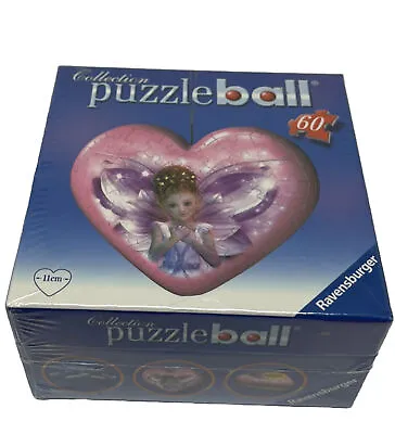 Ravensburger 60pc Jigsaw Puzzle Ball 3D Heart Fairy Elf Fantasy Moffett 2009 • $17.95