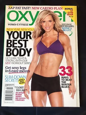 Oxygen Magazine Robert Kennedy's Women's Fitness January 2011 Monica Brant  • $10.13