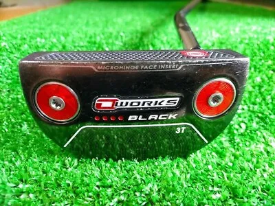 Odyssey O-WORKS Black 3T Putter 34in Original Steel Shaft With Head Cover • $266.40