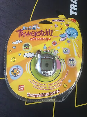 NEW SEALED BANDAI Tamagotchi Connexion ENGLISH Version 4 -- SILVER • £125