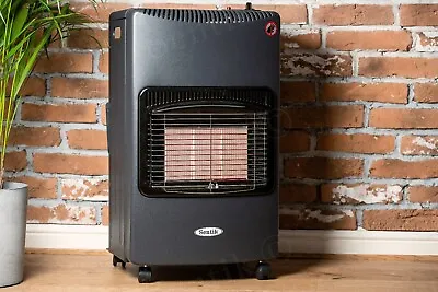 4.2kw Calor Gas Heater Folding Portable Butane Cabinet Heating Regulator Wheeled • £65.99