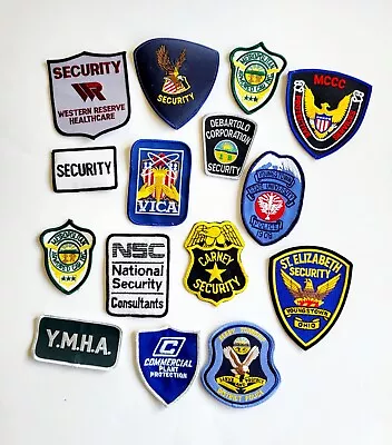 15 Security & Police Patches • $8.99