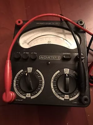 Ex BBC Engineer  AVO METER  8 Mk5 Inc Probes. • £169