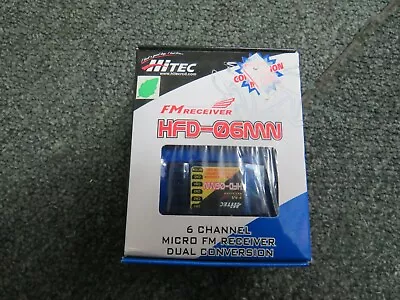 Hitec Fm Receiver Hfd-06mn 6 Channel Micro Fm Receiver Dual Conversion  • $71.73