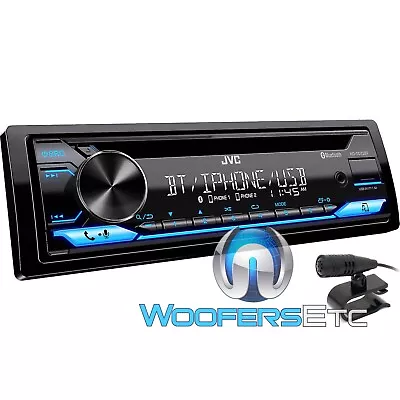 Jvc Kd-td72bt Cd Car Stereo Bluetooth Usb Aux 13 Band Eq 200w Amplifier Radio • $205.14