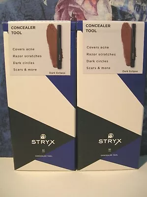 2 Stryx Concealer Tool 01 Dark Eclipse Covers Acne/Razor Scratches/Scars & More  • $18.99