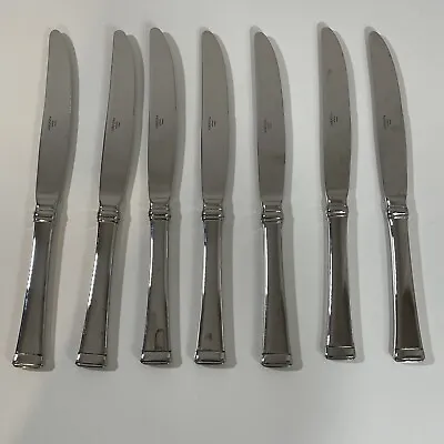 Set Of 7 Mikasa HARMONY  18/10  Stainless Steel  Dinner Knives 9.5” • $21.99