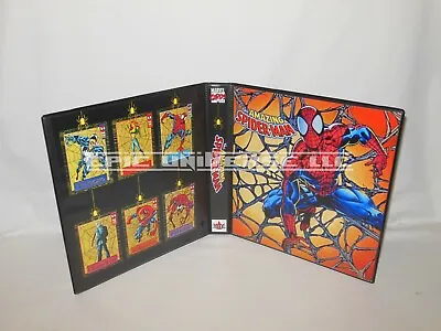 Custom Made 1994 Fleer Marvel The Amazing Spider-Man Trading Card Album Binder • $25.46
