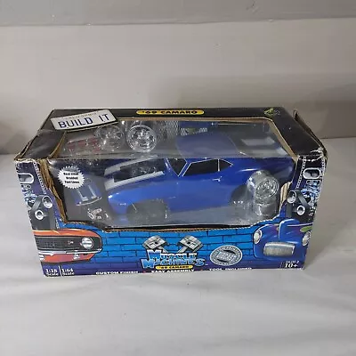 Muscle Machines Build It 69 1969 Chevy Camaro Model Kit  1:18 & 1:64 2002 • $70.12