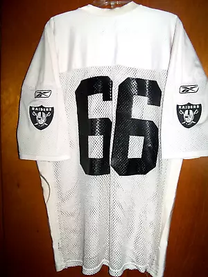 VTG 2005 Reebok Oakland Raiders Used Worn Practice Game Jersey Langston Walker? • $74.95