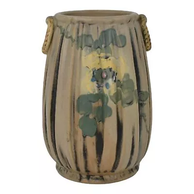 Weller Pottery Louella Vintage Art Pottery Hand-Painted Floral Ceramic Vase • $165