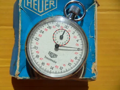 Vintage SWISS HEUER One Jewels Manual Stopwatch • $337.22