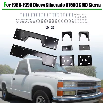 C-Notch Rear Support & Drop Flip Kit For 88-98 Chevy Silverado C1500 GMC Sierra  • $89.99