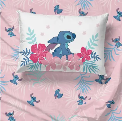 Disney's Lilo & Stitch Twin Full & Queen Sheet Sets - 3 & 4 Piece Pink • $60