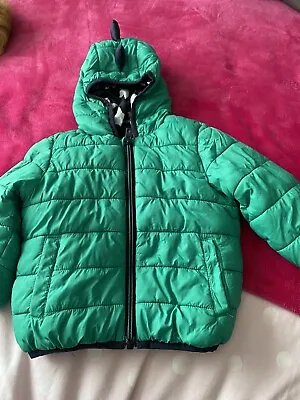 £0.99 • Buy Baby Boys 9-12months Green Dinosaur Coat From Next