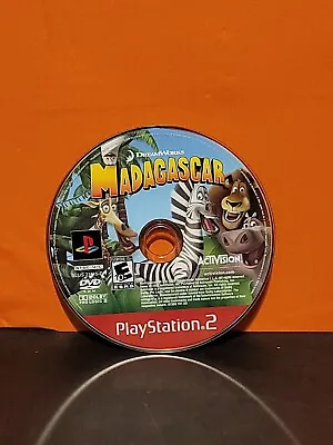 Madagascar Greatest Hits (Sony PlayStation 2 2006) Disc Only ~ Tested & Works • $9
