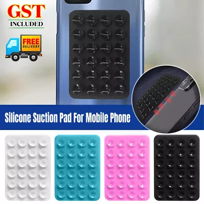 1/2 Silicone Suction Pad Fixture Suction Cup Silicone Phone Hold ForMobile Phone • $6.87