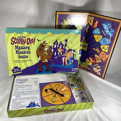 Vintage 1999 Pressman Scooby-Doo Mystery Mansion Boardgame 100% Complete • $29.97