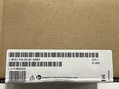 Siemens Simatic S7-300 6ES7 318-3EL01-0AB0 CPU Brand New Sealed CPU319-3 PN/DP • $3489