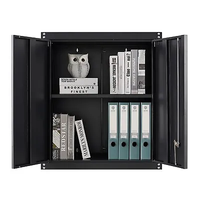 Metal Wall Cabinet For Garage Storage Wall Mounted Storage Cabinet With Doors • $129.99