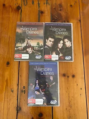 The Vampire Diaries Season 1-3 Disc Set DVD TV Series • $25