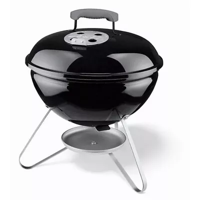 Weber 10020 Smokey Joe Premium Charcoal 14 Inch Outdoor Portable Grill-Black • $38.99