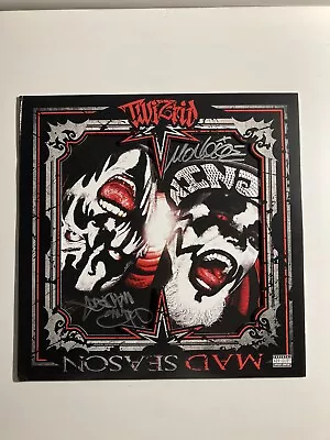 TWIZTID Autographed MAD SEASON (RED W/ BLACK SPLATTER VINYL) Signed Auto • $64.99